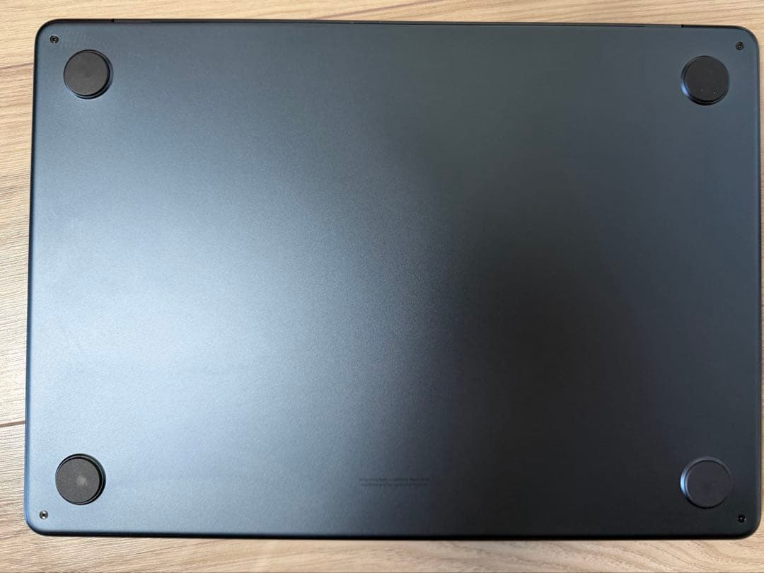 【極美品】MacBookAir M3 メモリ16GB 256GB ミッドナイト