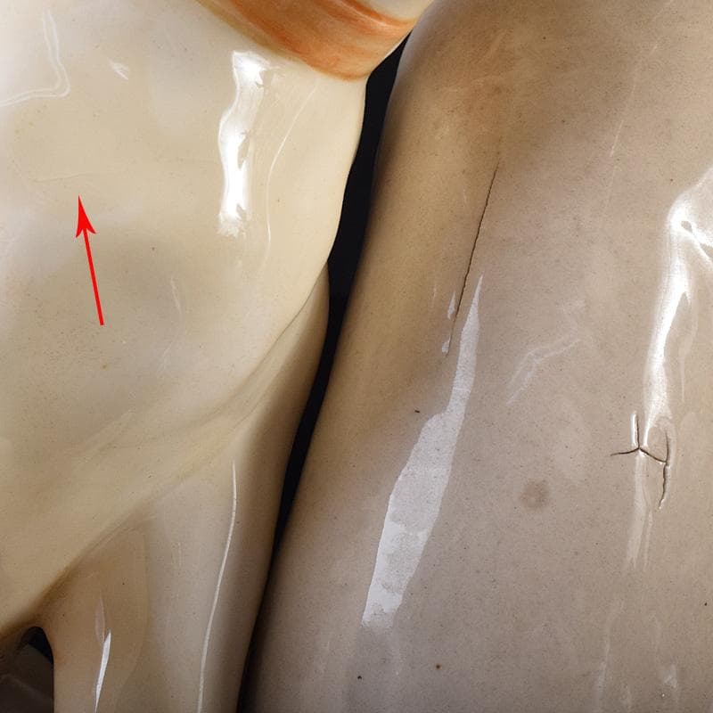 アンティーク　陶器製　ビクター犬　ニッパー君　大中小13点まとめて　M8146A