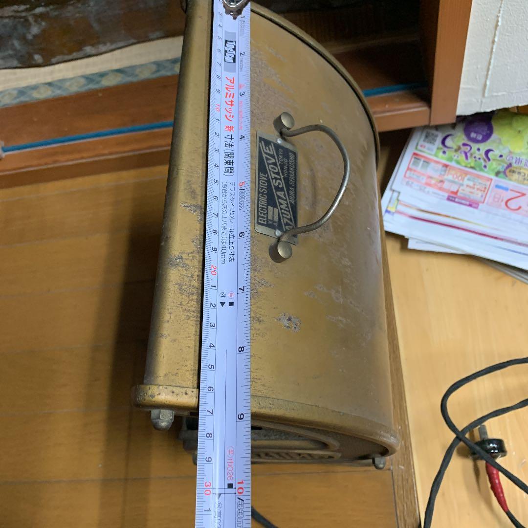 電気ストーブ、動作確認済み、使えます、