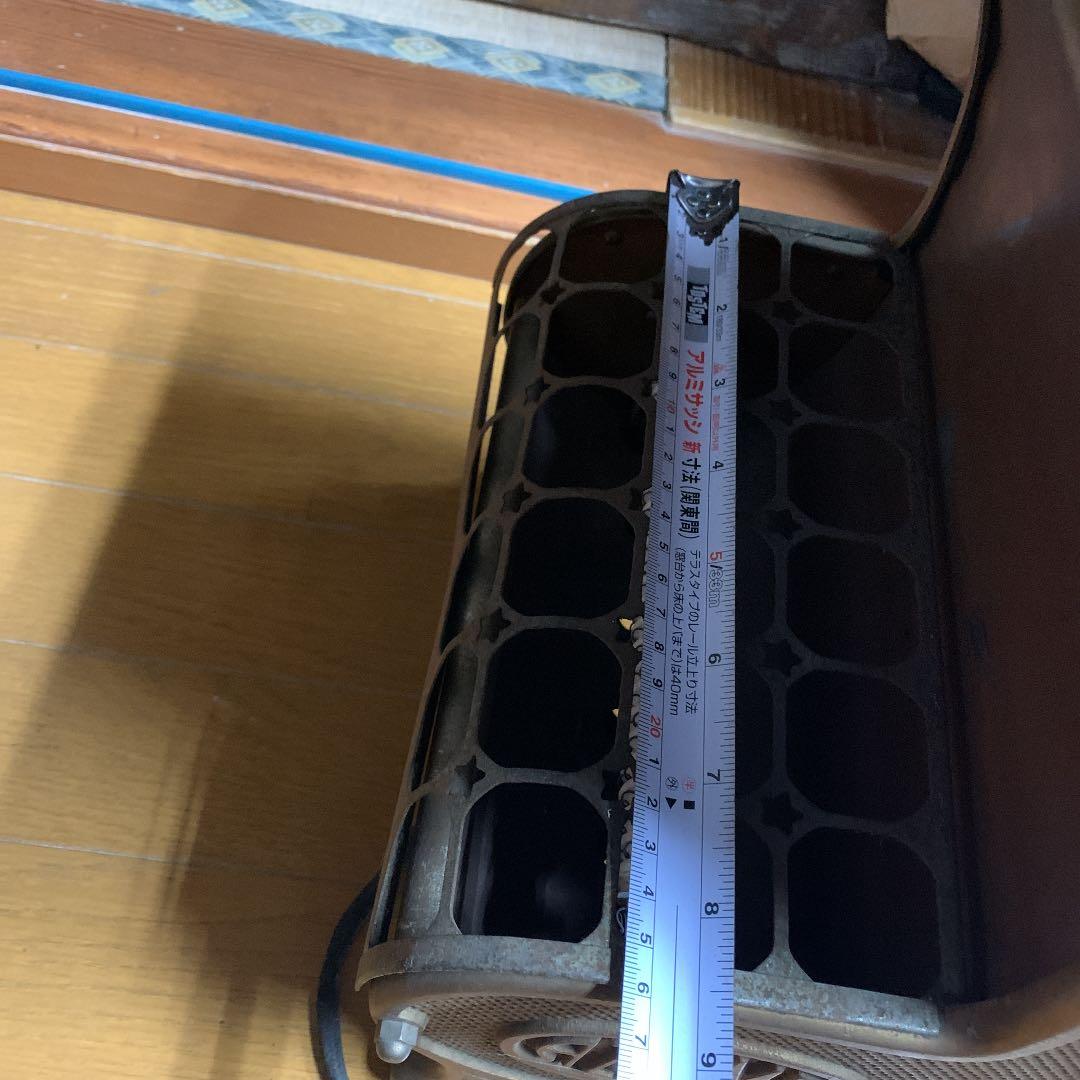 電気ストーブ、動作確認済み、使えます、