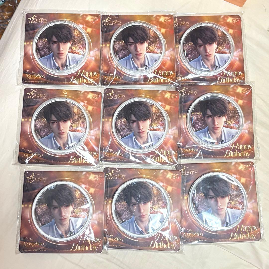 恋と深空　マヒル　誕生日　バースデー　缶バッジ　公式正規品　9個セット