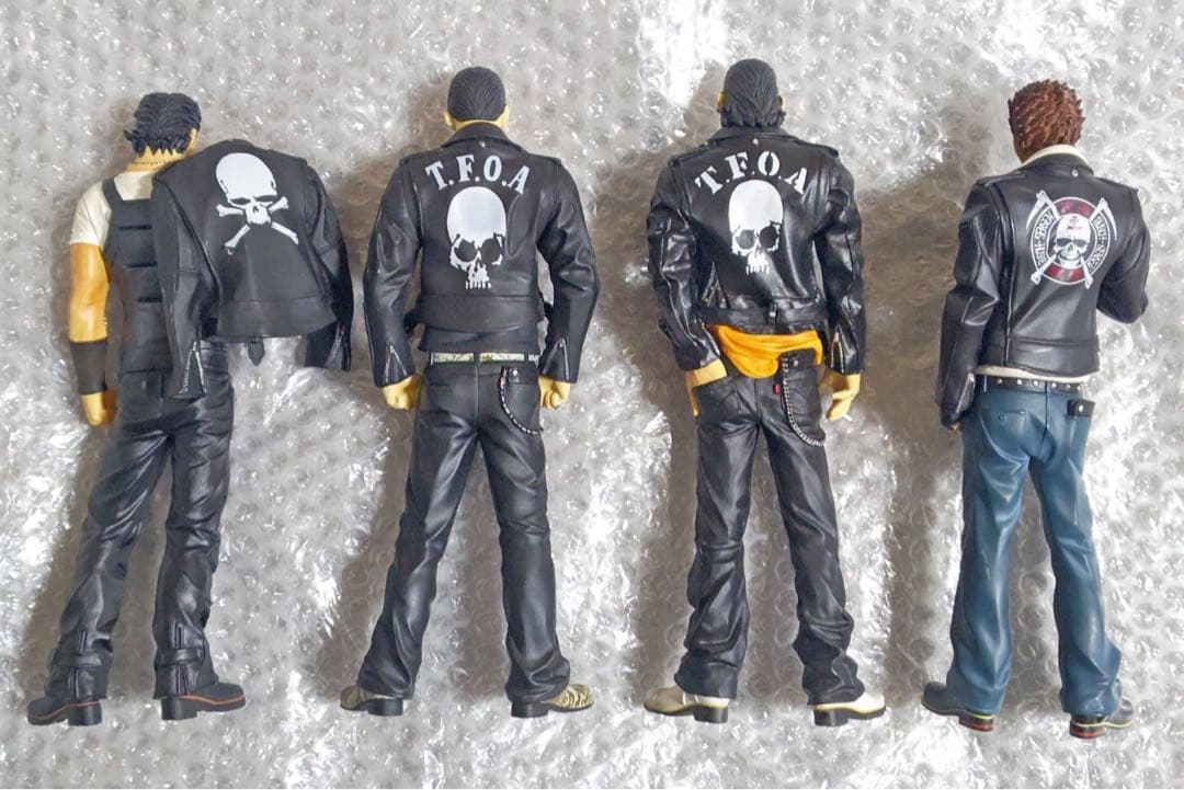 クローズ&WORST FBG 髑髏の系譜 奈良 稲田 金 阪東 フィギュア