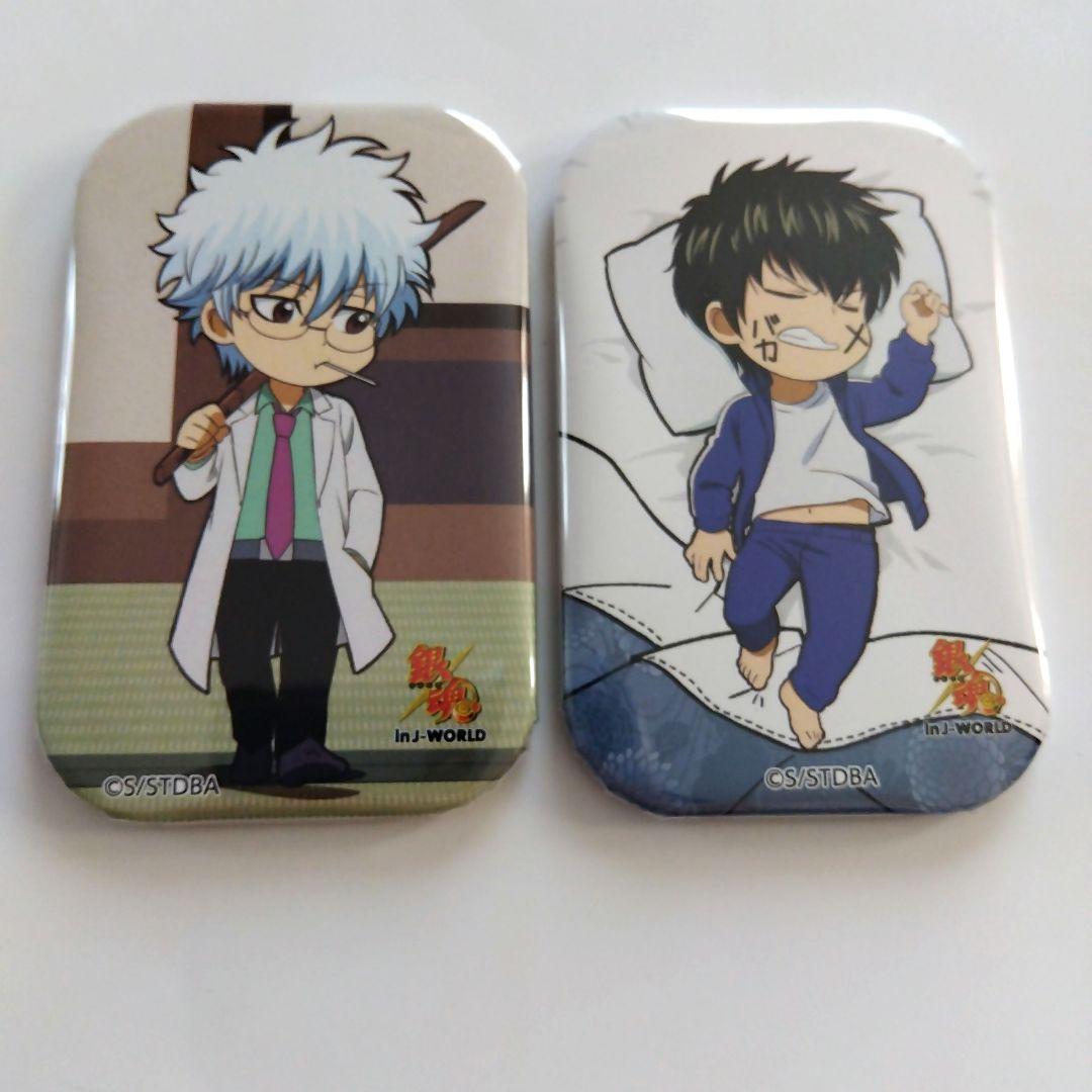 銀魂 J-WORLD 缶バッジ 6点セット