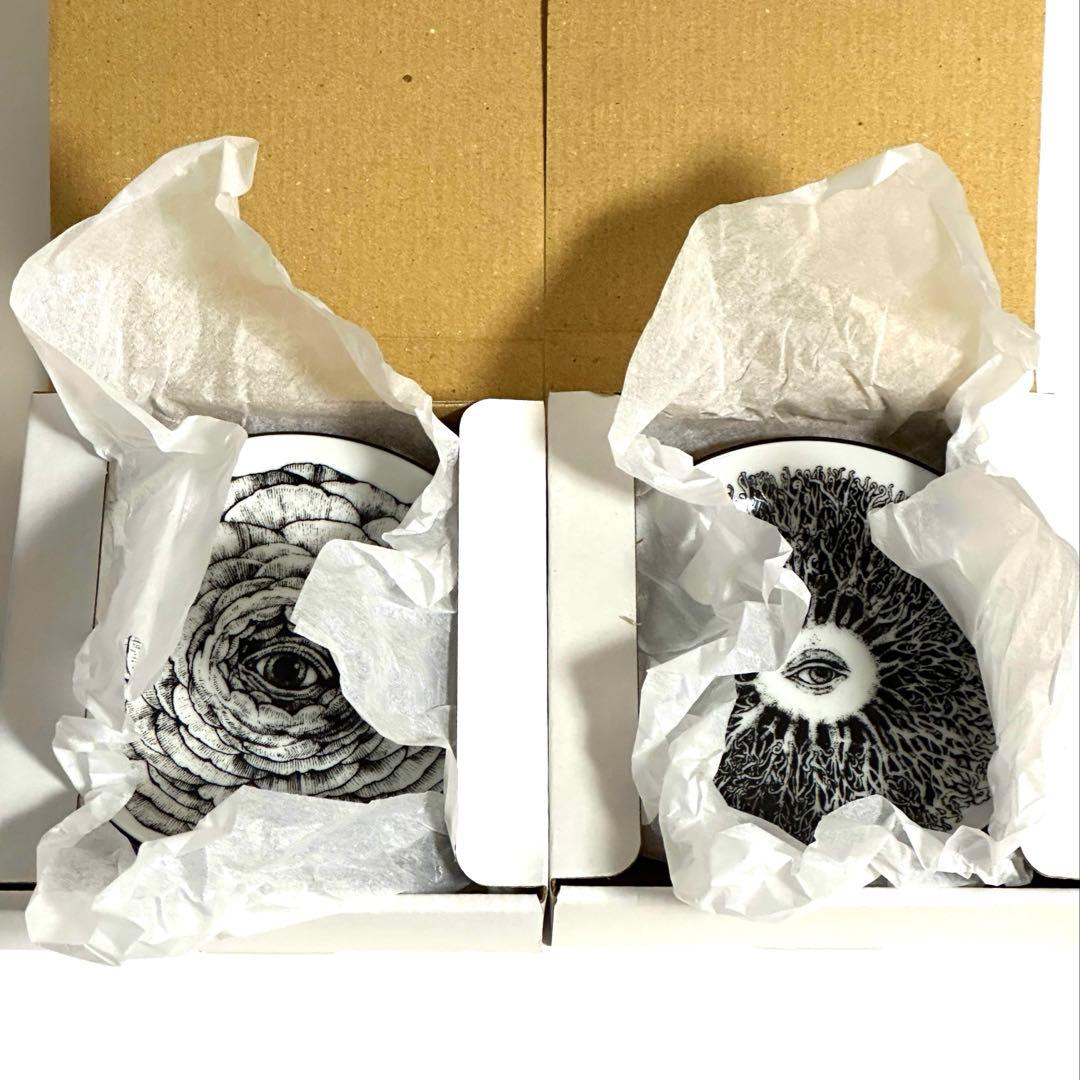 新品 ヒグチユウコ展 circus final end 丸皿 バンダナ