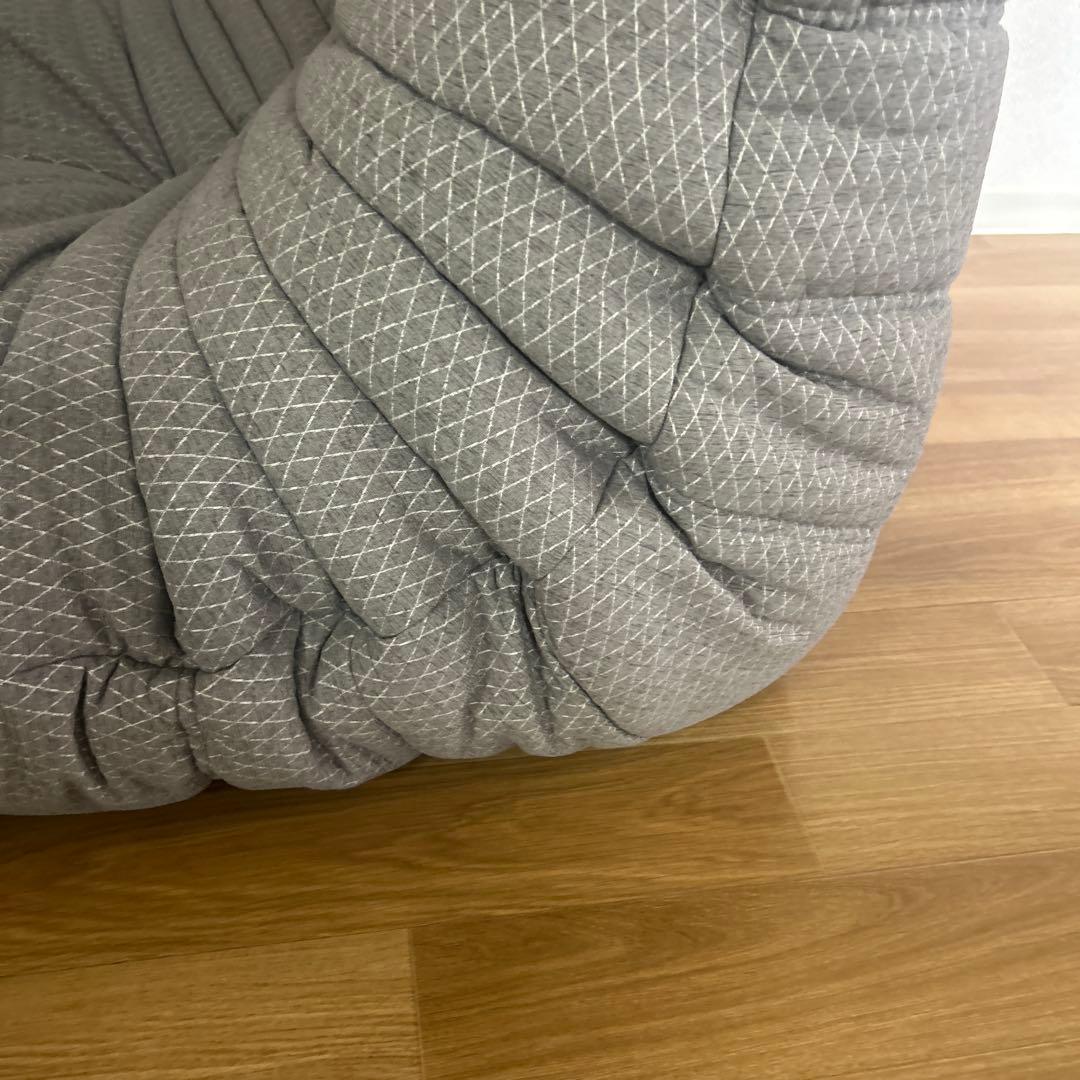 【極美品】リーンロゼ　トーゴ1Pソファ　ファブリック　グレー