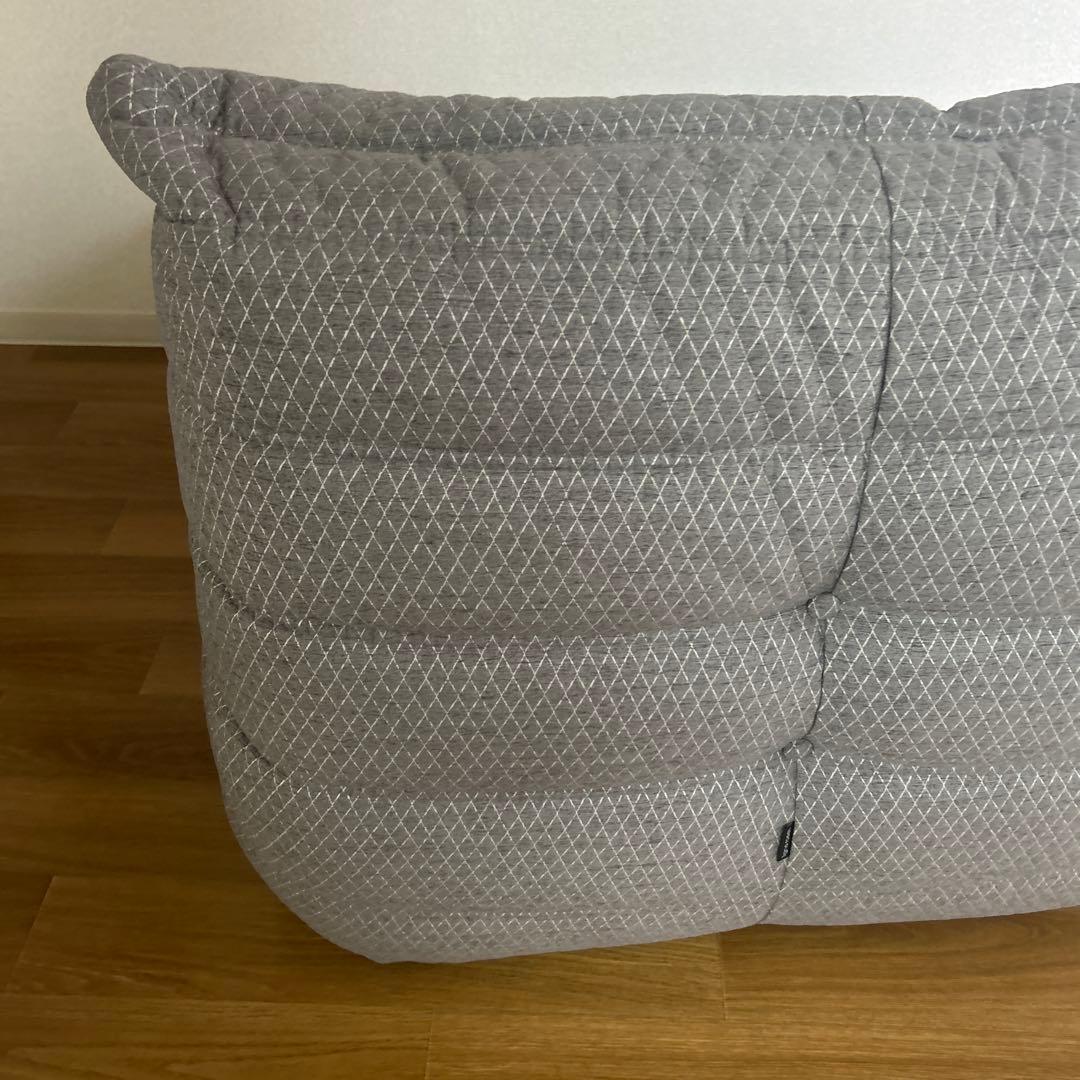 【極美品】リーンロゼ　トーゴ1Pソファ　ファブリック　グレー