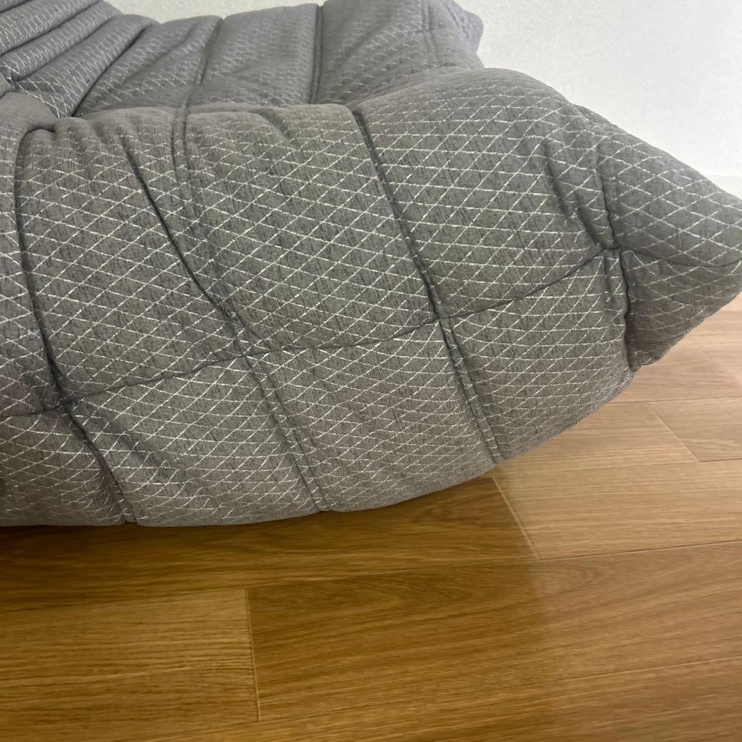 【極美品】リーンロゼ　トーゴ1Pソファ　ファブリック　グレー