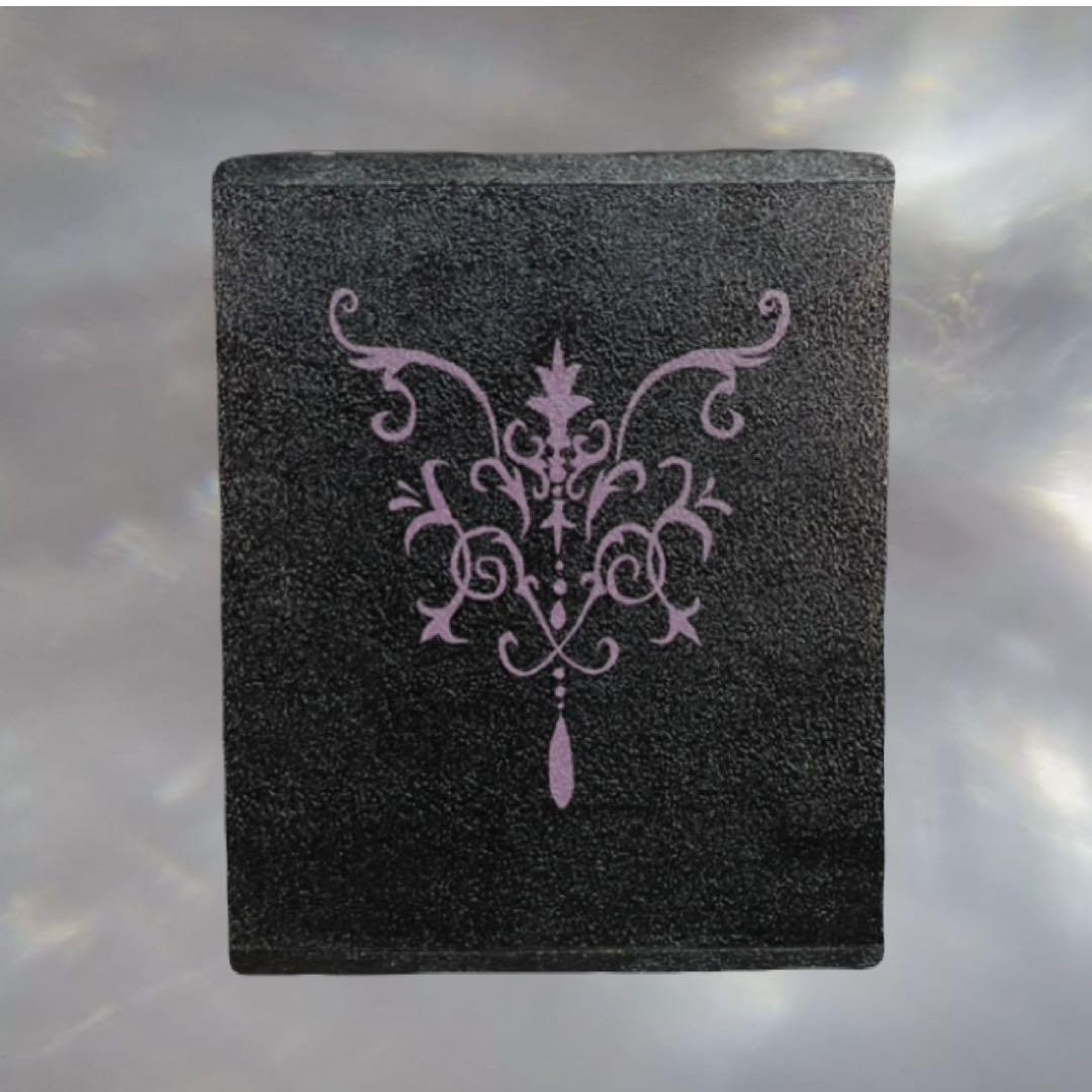 ブラック収納キューブボックス 『グリッターバタフライ』【送料無料】