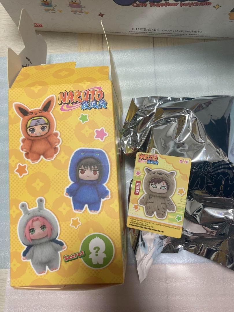 ナルト疾風伝 TOPTOY ぬいぐるみキーホルダー 我愛羅 新品未使用 即日発送