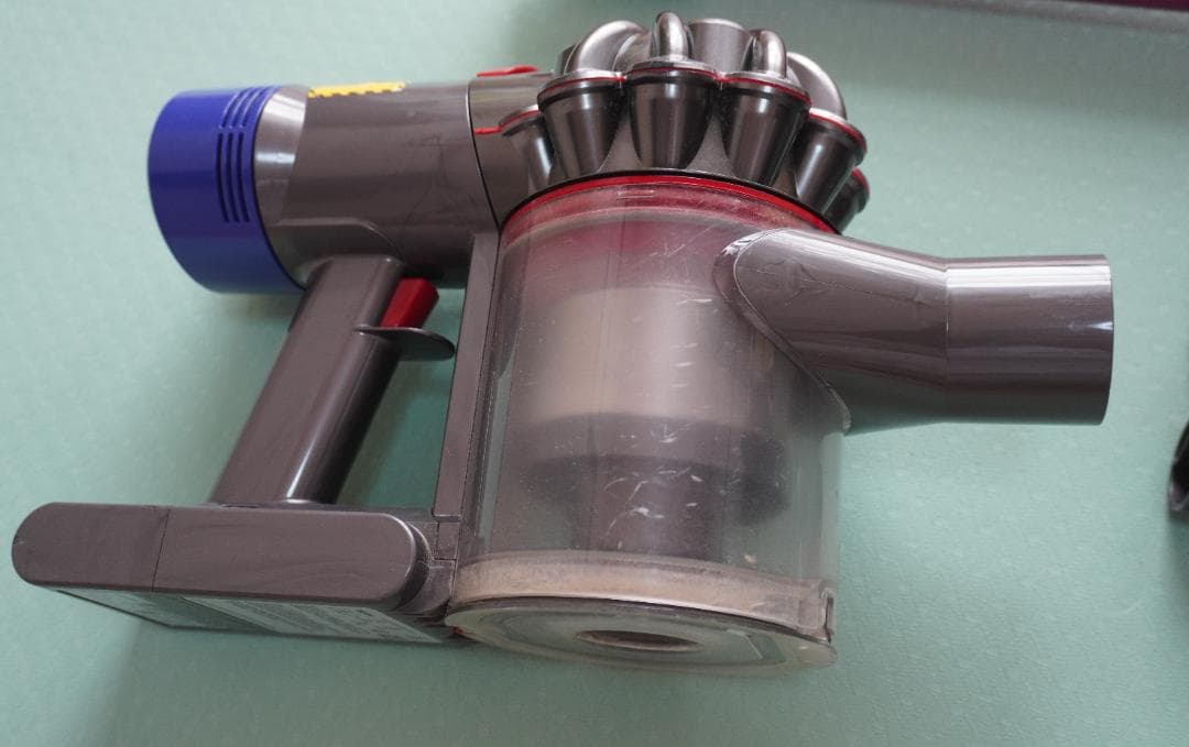 Dyson ハンディ掃除機 v8 グレー/ブルー/ピンク