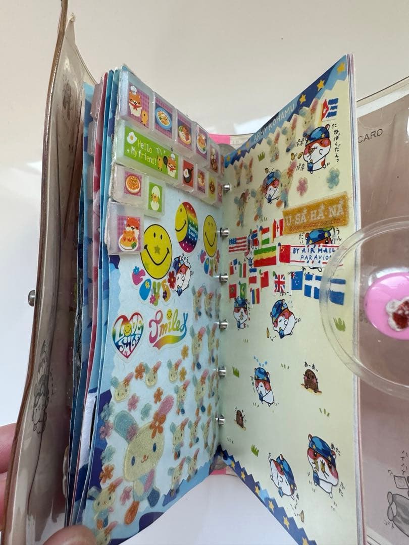 アーミーこうさぎ　シール帳　当時物　平成レトロ