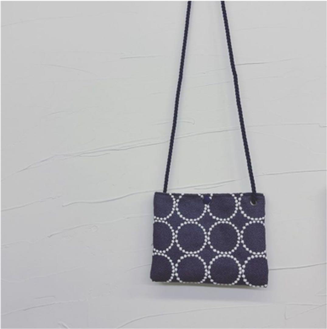 ハンドメイド ミニななめがけバッグ【ミナペルホネン】sold!!