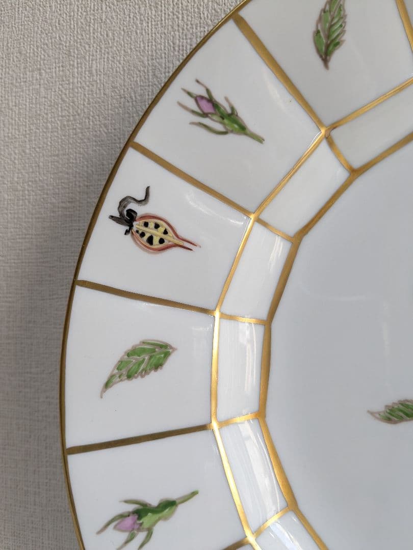 ロイヤルコペンハーゲン 金彩 大皿 約26cm