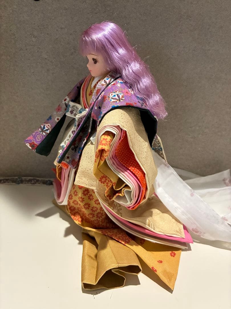 リカちゃん ひな祭り 十二単風衣装 【衣装のみ】