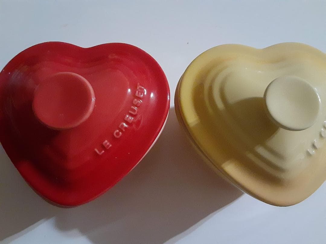 新品☆LE CREUSET ラムカン・ダムール 2個☆味の素