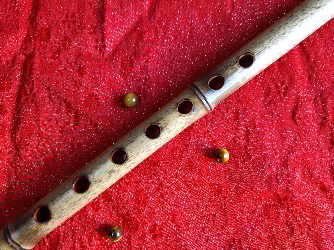 3 極め鳴り　龍首笛　古典調七穴五本調子　根岸篠笛工房