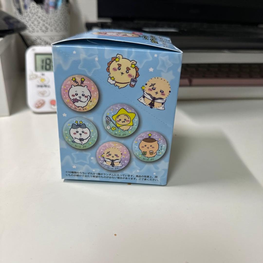 ちいかわ　星ふるスカイツリー　トレーディングホログラム缶バッチ　1BOX