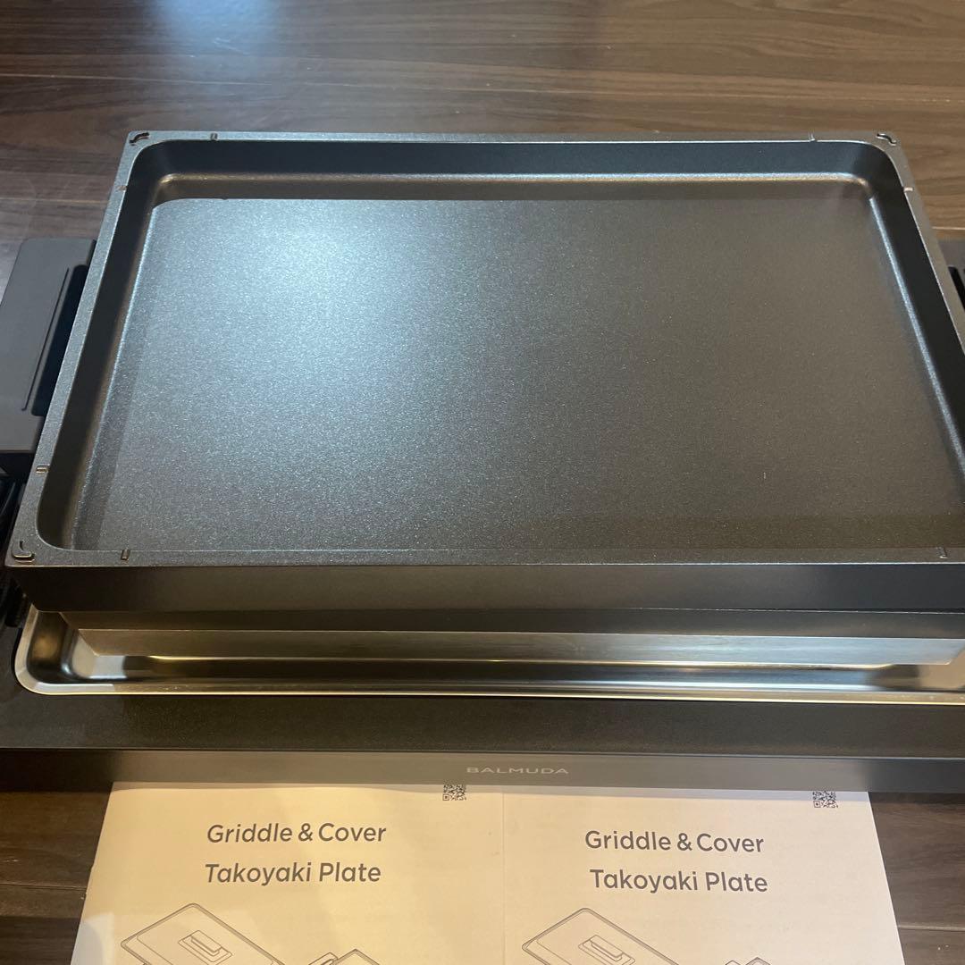 【美品】バルミューダ ザ・プレート プロ 専用アクセサリー（たこ焼き・グリドル）