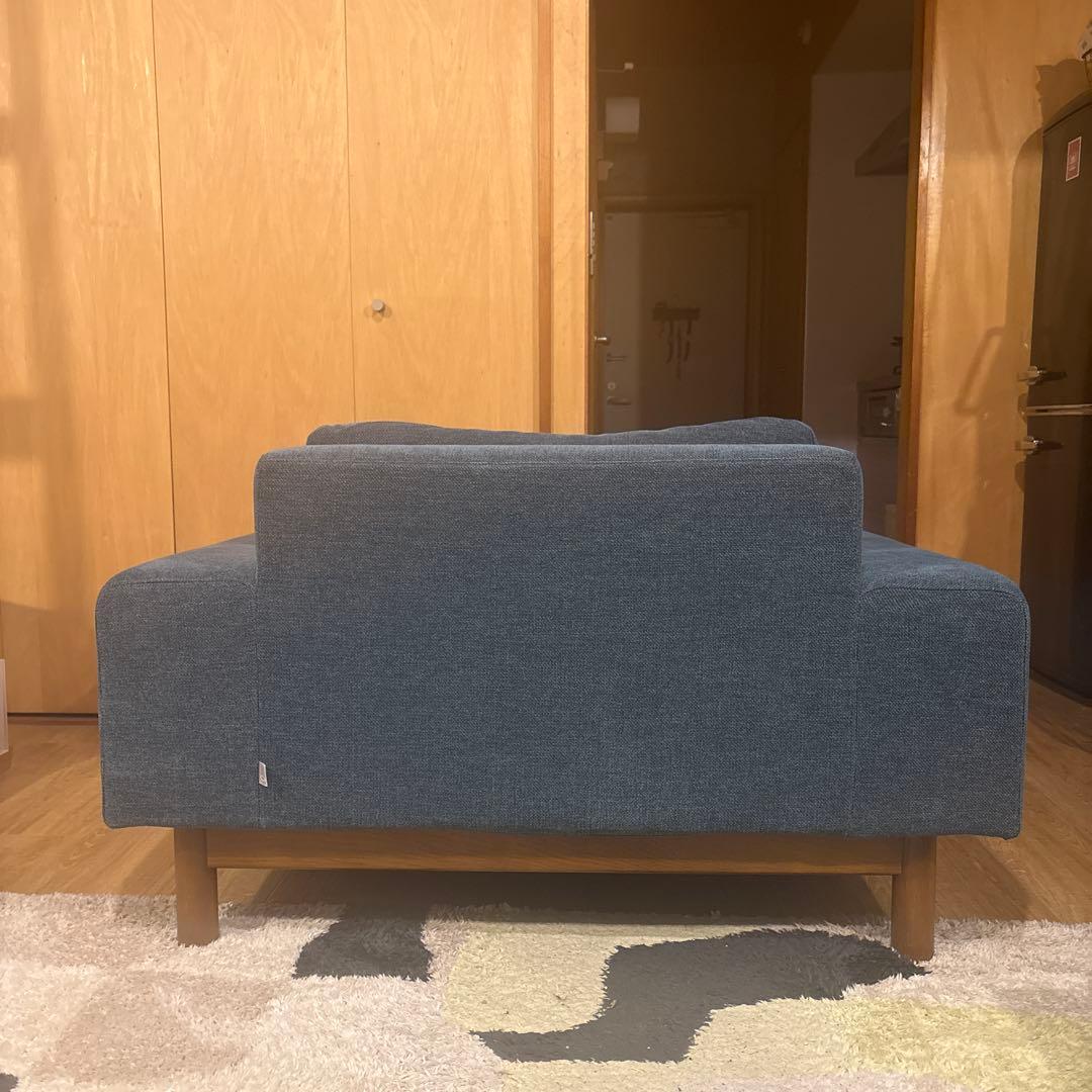 SIEVE Bulge 1人掛けソファ (ブルー)