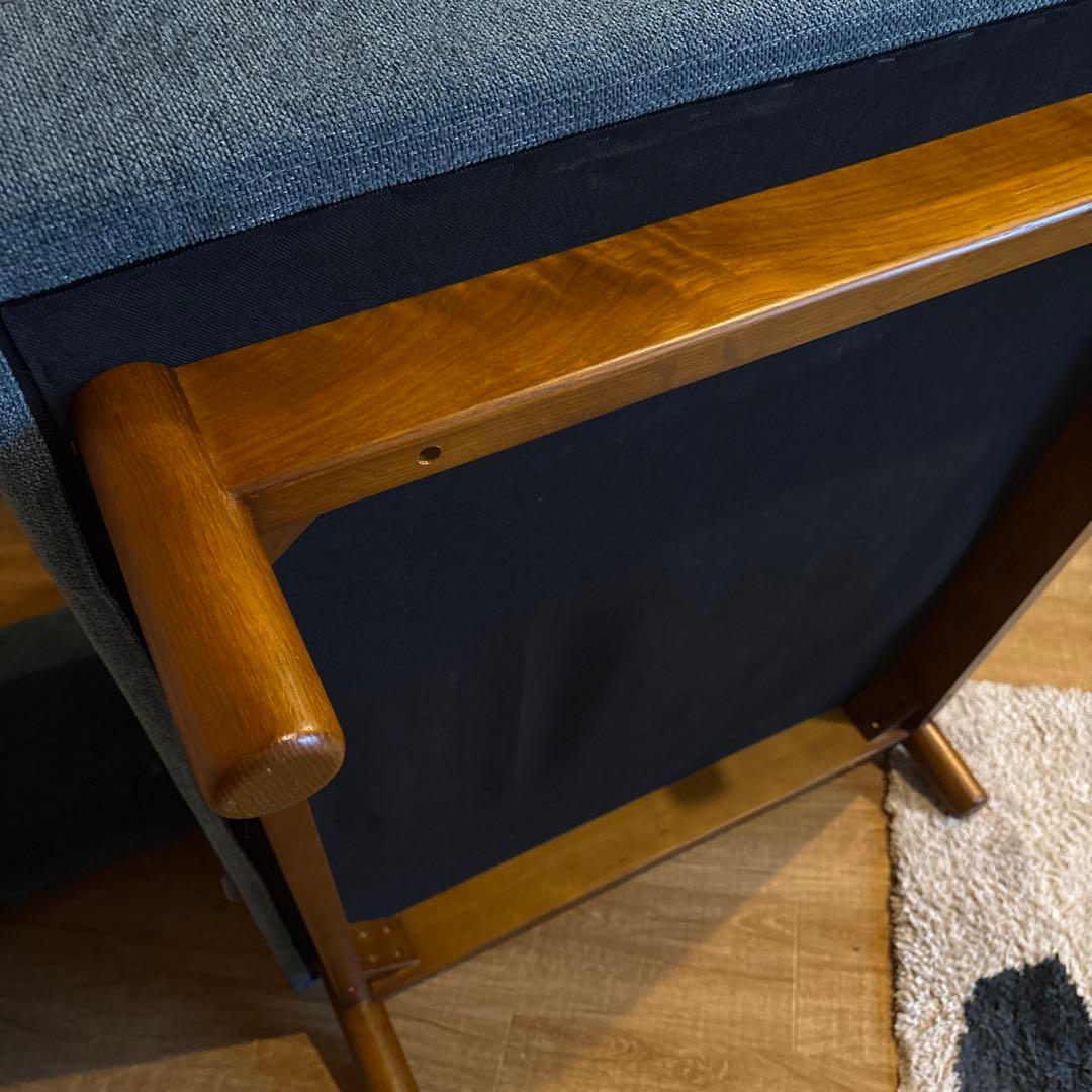 SIEVE Bulge 1人掛けソファ (ブルー)