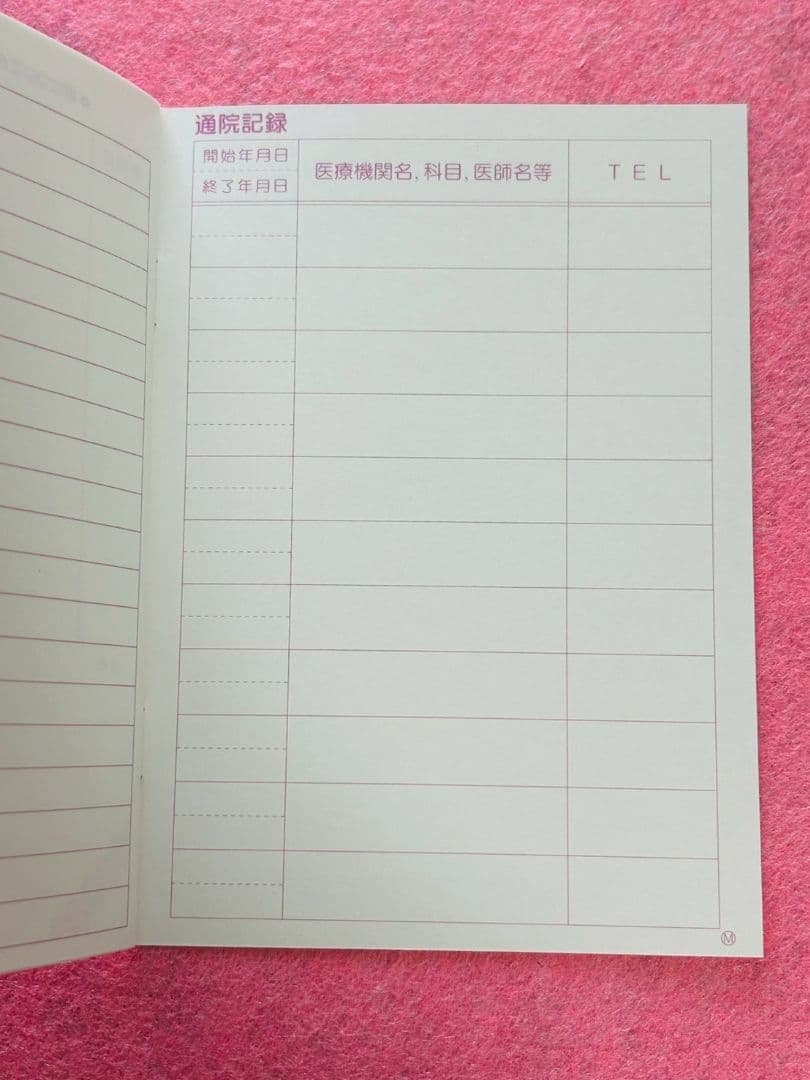 魔法使いプリキュア！お薬手帳！