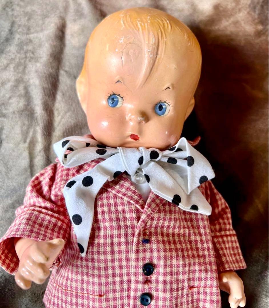 エファンビー 「スキッピー」アンティークドール コンポジションドール 男の子