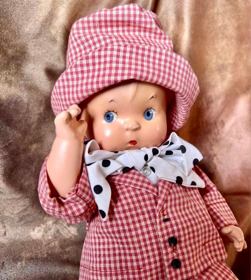 エファンビー 「スキッピー」アンティークドール コンポジションドール 男の子