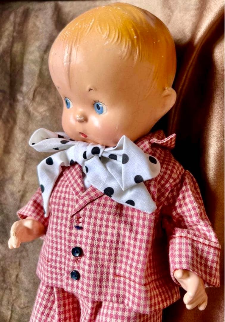 エファンビー 「スキッピー」アンティークドール コンポジションドール 男の子