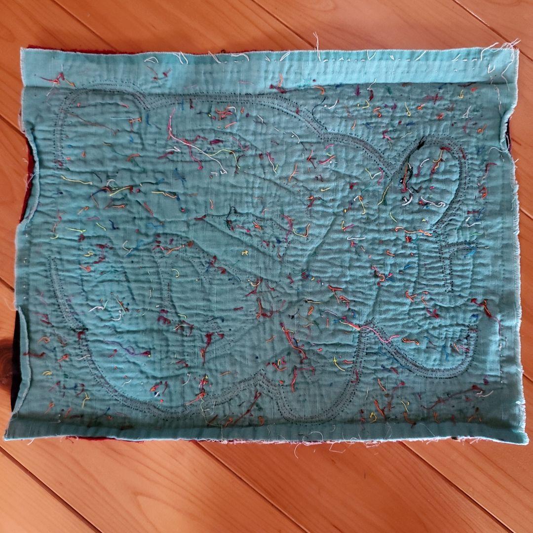 Panama モラ　刺繍　飾り布　ヴィンテージ