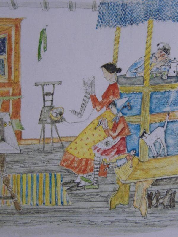 アロイス・カリジェ、【大雪】、希少画集画より、状態良好、新品高級額装付