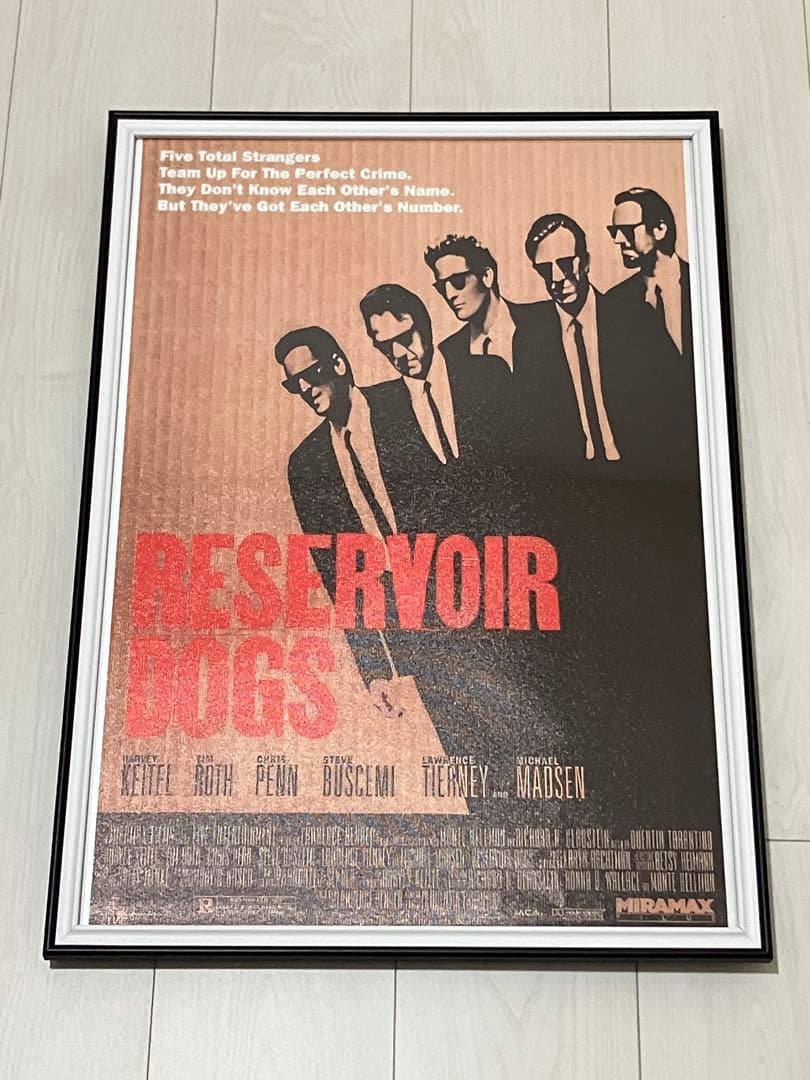 【額縁付き】Reservoir Dogs レザボアドッグス A2 ポスター