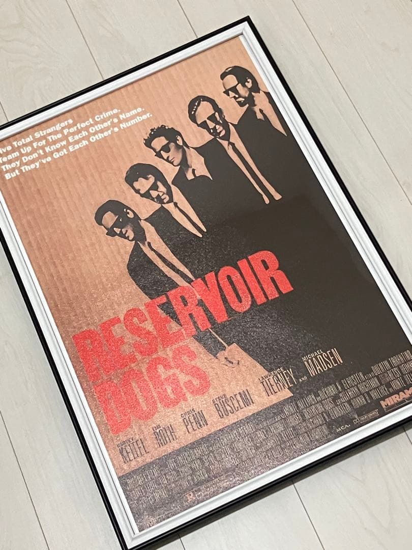 【額縁付き】Reservoir Dogs レザボアドッグス A2 ポスター