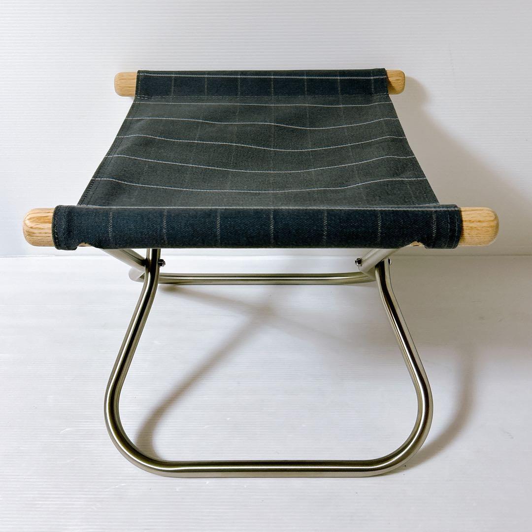 【美品】ニーチェアX オットマン シキリ ソープフィニッシュ ダークグレー障子