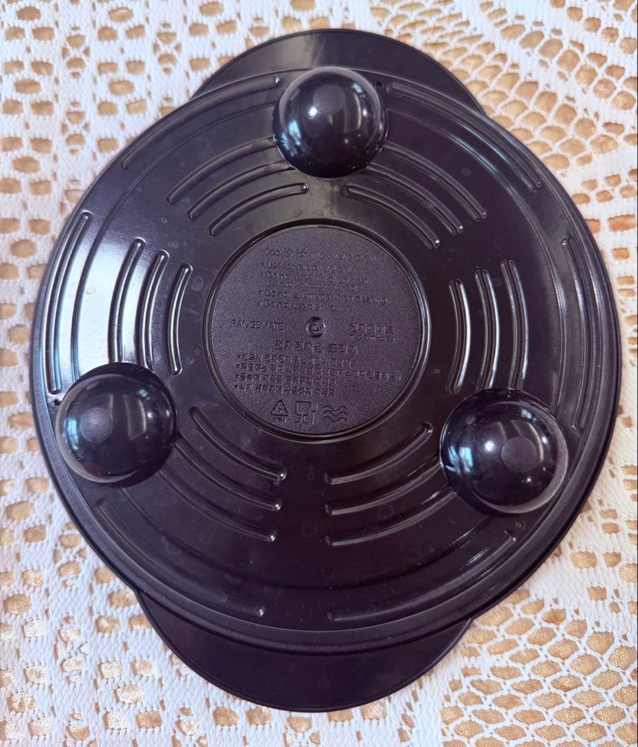 新品未使用　レンジメートプロ（ブラック） 電子レンジ専用調理器具　説明書付き