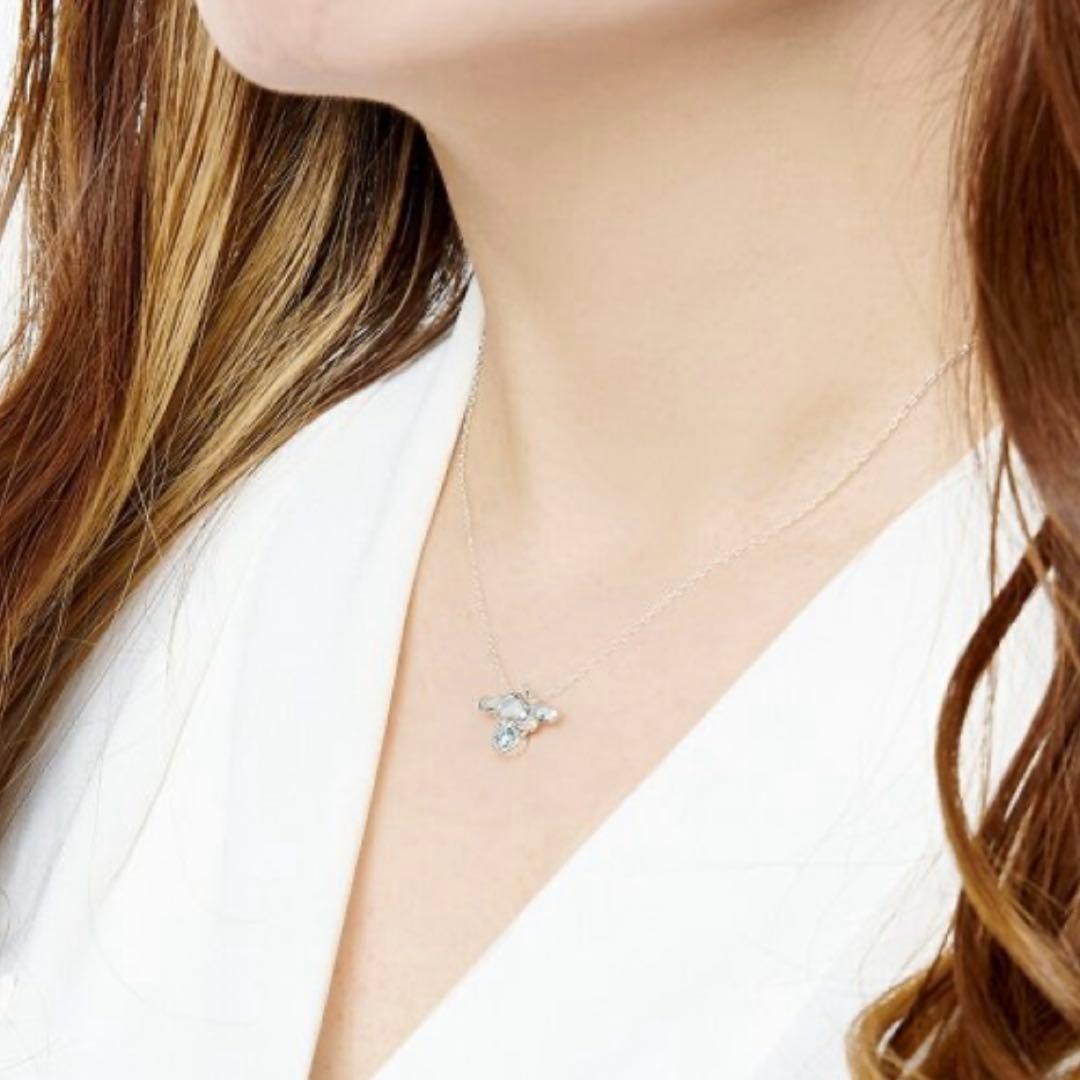 シナモンロール 20周年記念 シルバー ネックレス thekiss サンリオ