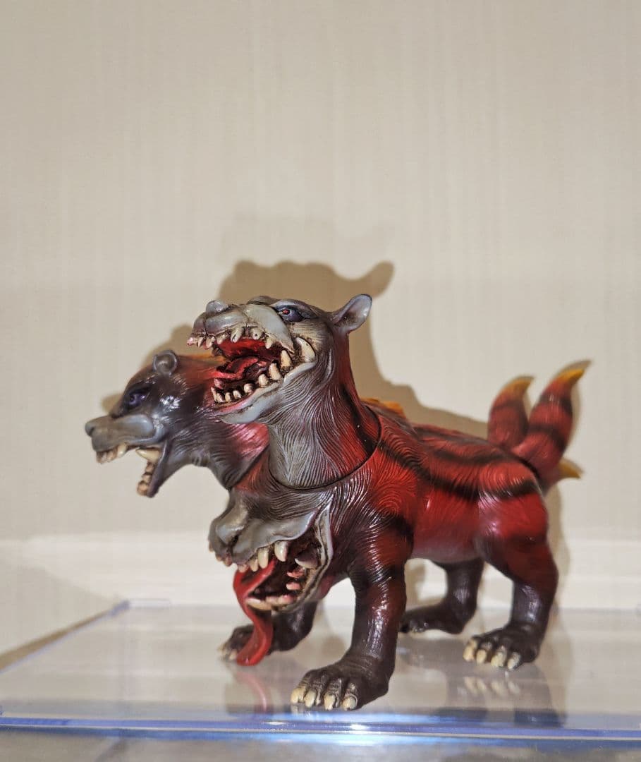 シカルナ工房 ケルベロス 塗装ヤバイ！ソフビ 怪獣 sofubi kaiju