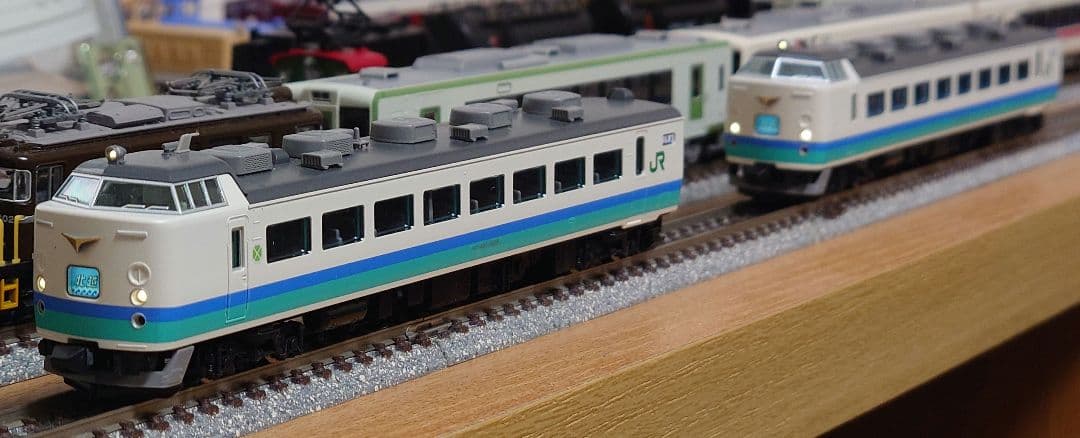 TOMIX 98665 485系1000番台(上沼垂色)6両セット 加工品