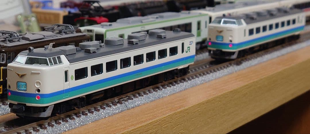 TOMIX 98665 485系1000番台(上沼垂色)6両セット 加工品