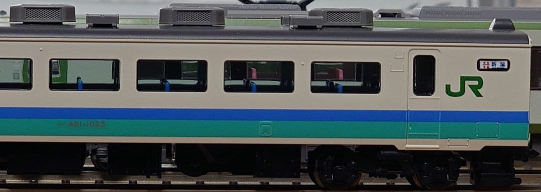 TOMIX 98665 485系1000番台(上沼垂色)6両セット 加工品