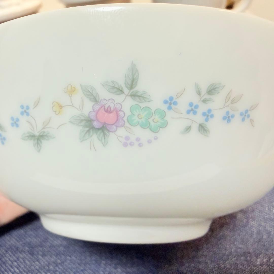 ノリタケ チャームフラワー 8点 日本陶器会社 昭和レトロ 美品 希少 即日発送