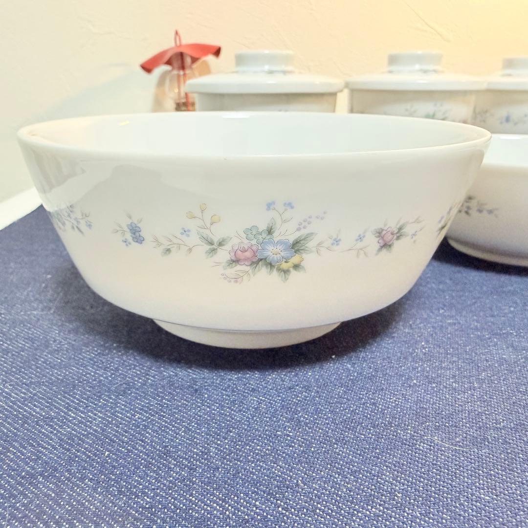 ノリタケ チャームフラワー 8点 日本陶器会社 昭和レトロ 美品 希少 即日発送