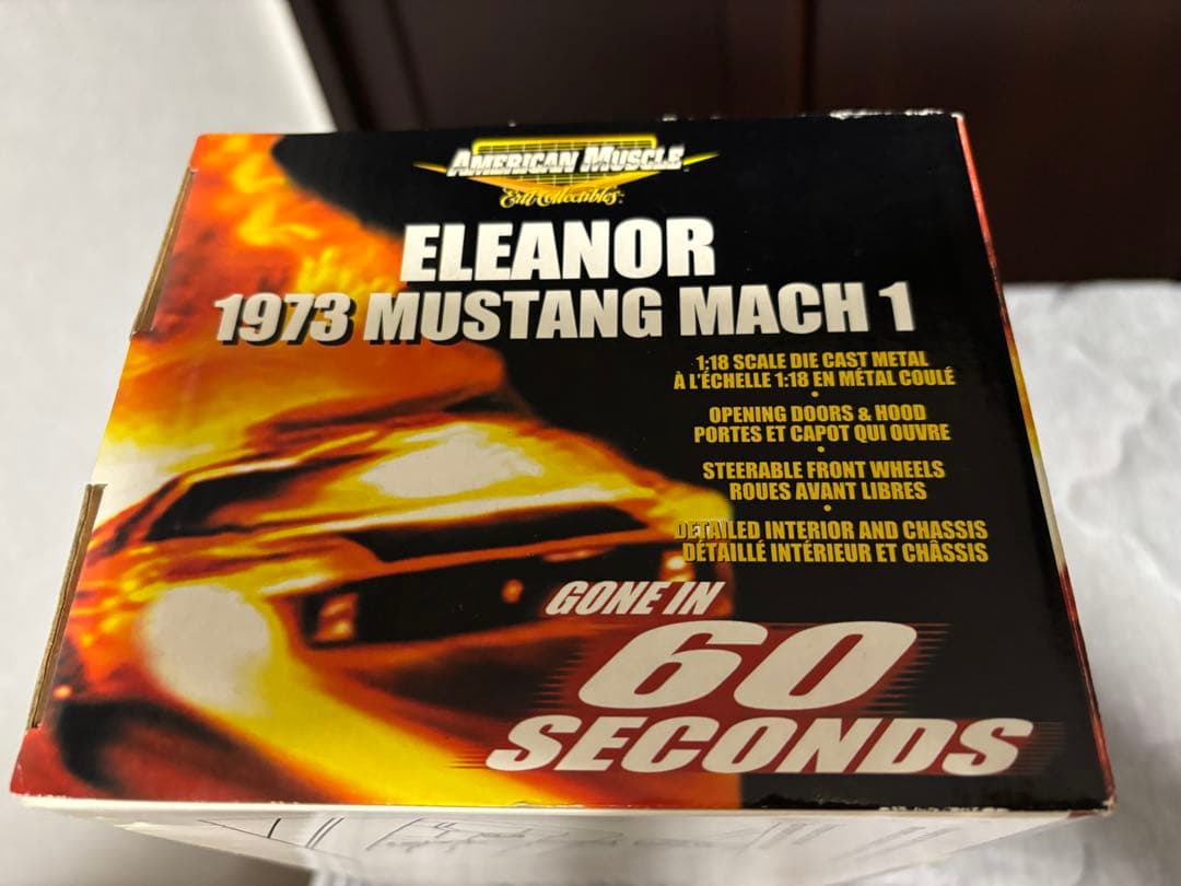 Eleanor 1973 Mustang Mach 1 ミニカー