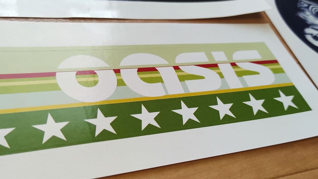 oasis 2005年 ツアーグッズ ステッカー 3枚セット｜オアシス