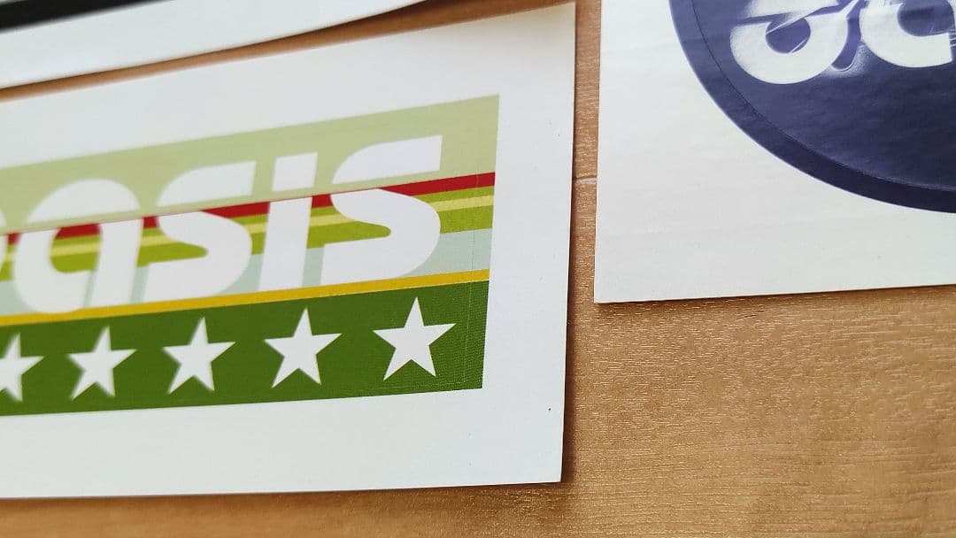 oasis 2005年 ツアーグッズ ステッカー 3枚セット｜オアシス