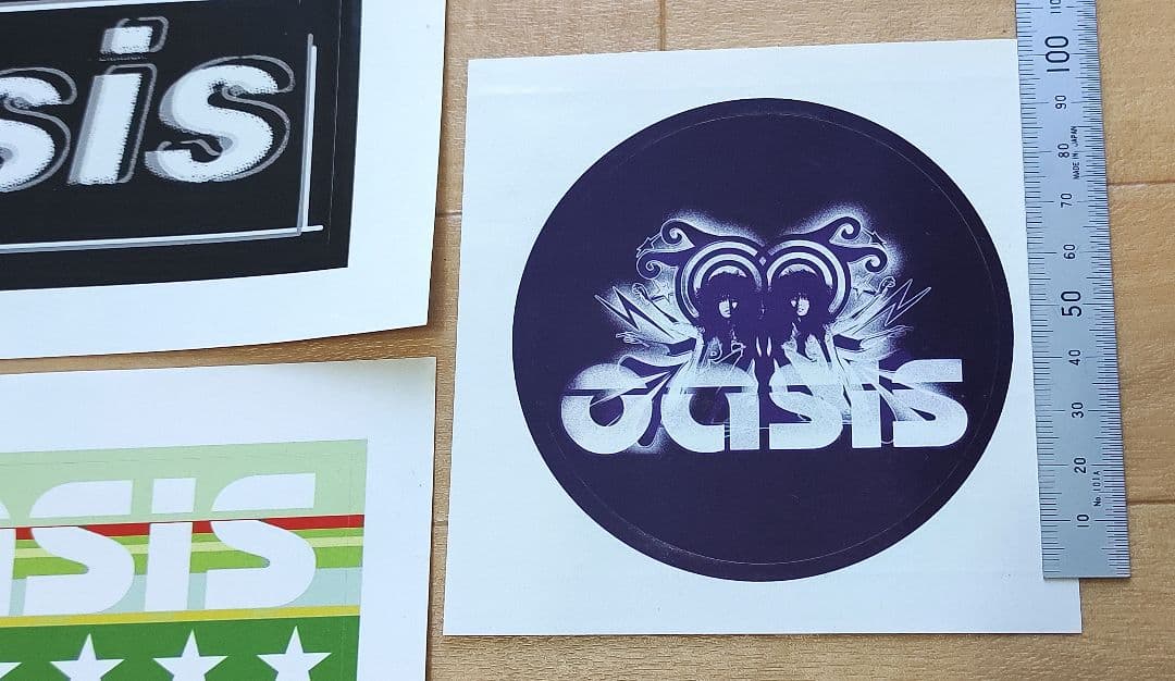 oasis 2005年 ツアーグッズ ステッカー 3枚セット｜オアシス