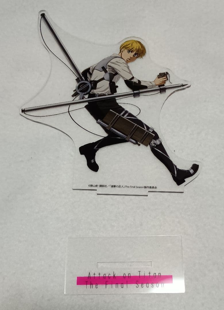 進撃の巨人 アクリルスタンド アルミン、アニ