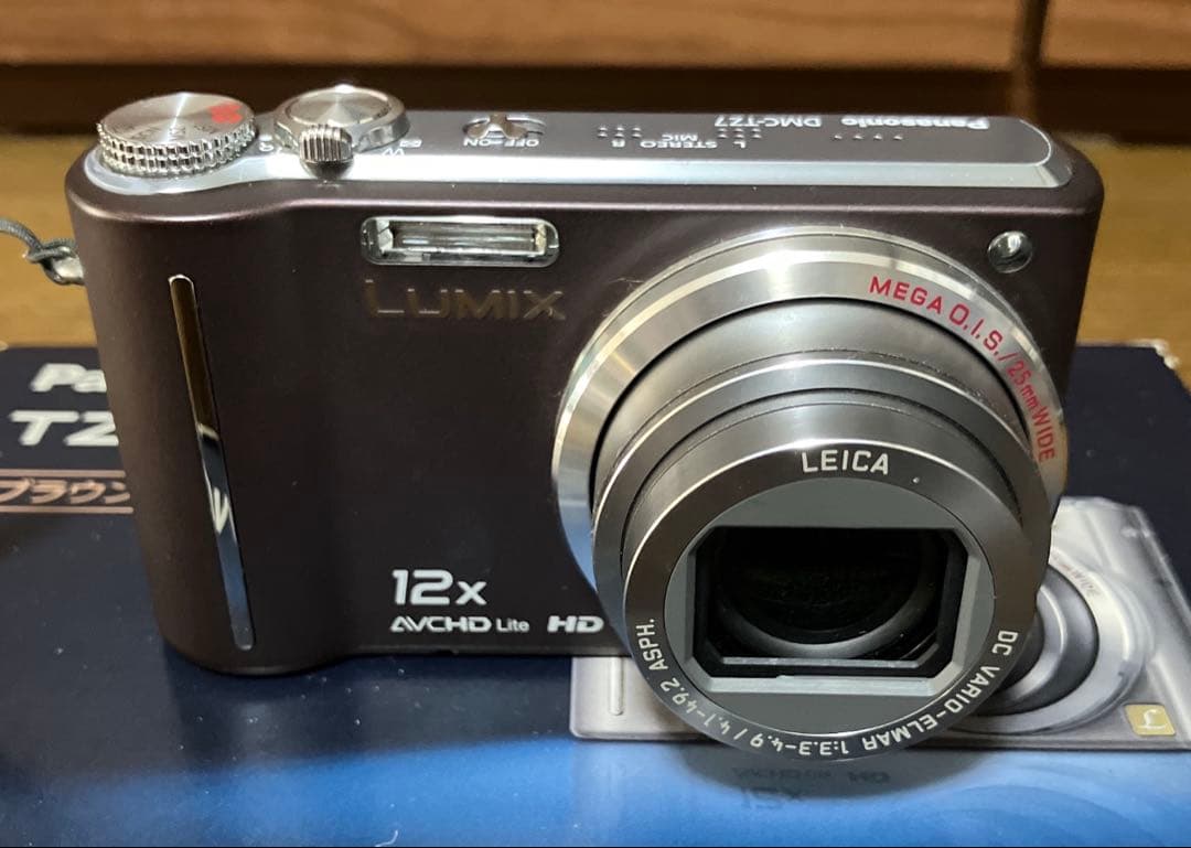 Panasonic DMC-TZ7 デジタルカメラ ブラウン