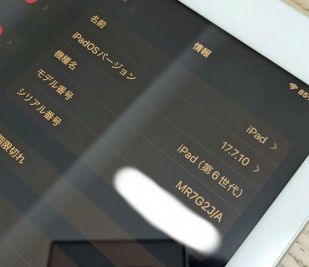 iPad 第6世代　32GB Wi-Fi 美品