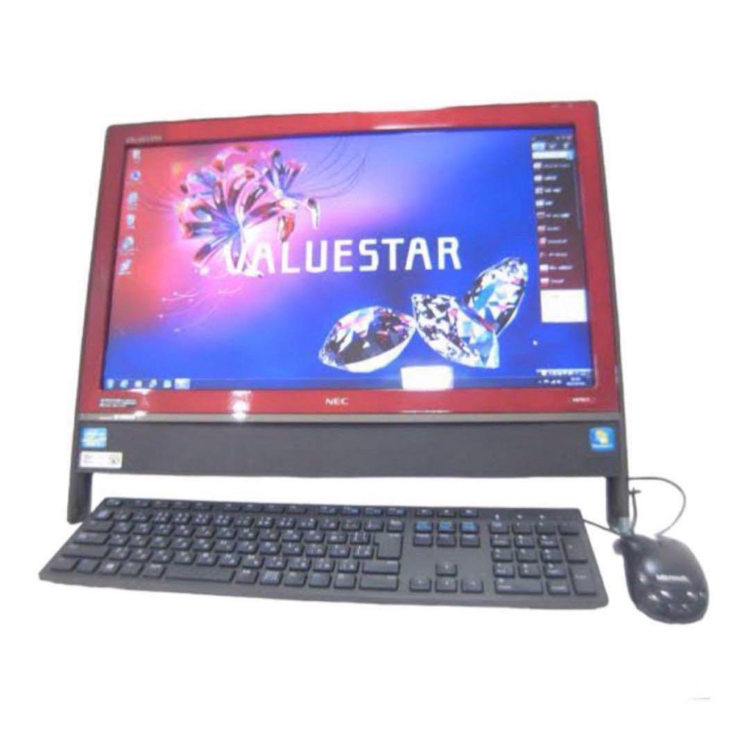 【限定1台】デスクトップ一体型PC NEC 事務作業や動画編集 win11SSD