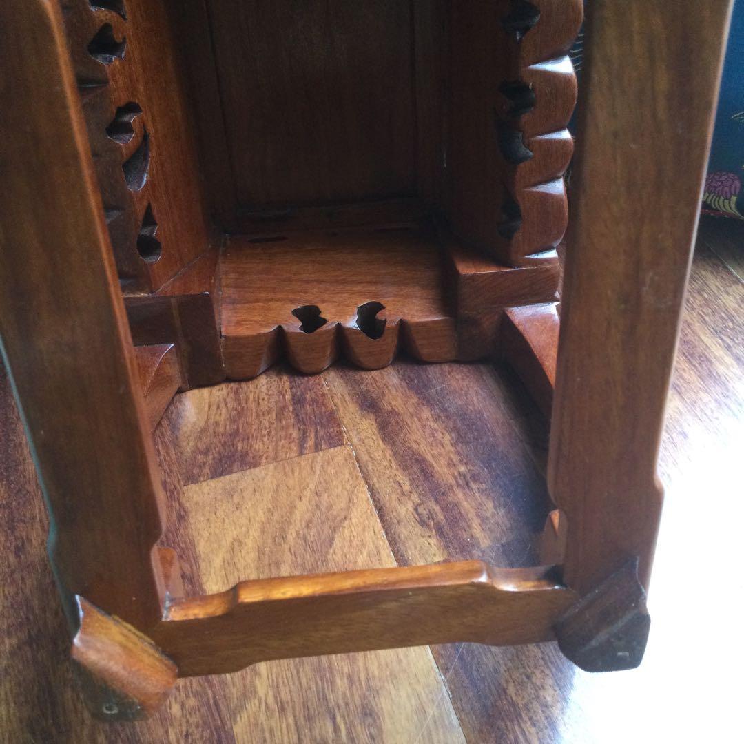 唐木の花台、アンティーク用